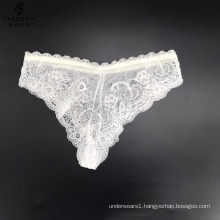Black Woman Wearing Sexy Free Sample Underwear Liner Period Plu Size For Satin Lady Transparent Young Girl Model Lace Panty